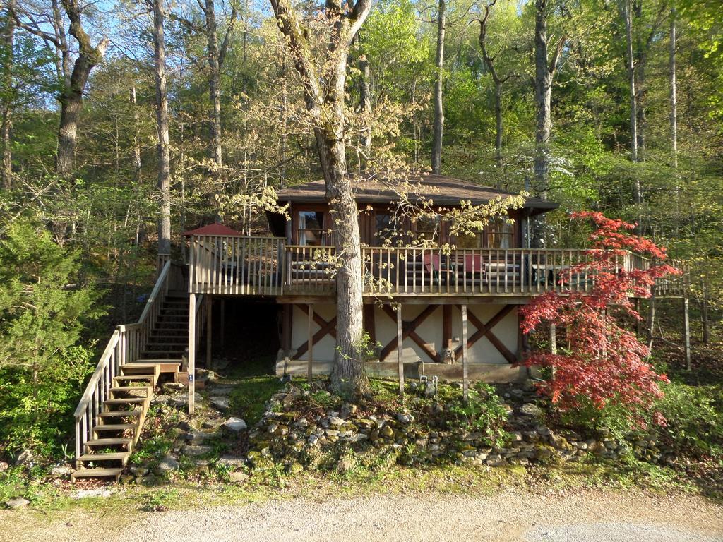 Lake Lucerne Treehouse Villa Eureka Springs Kültér fotó