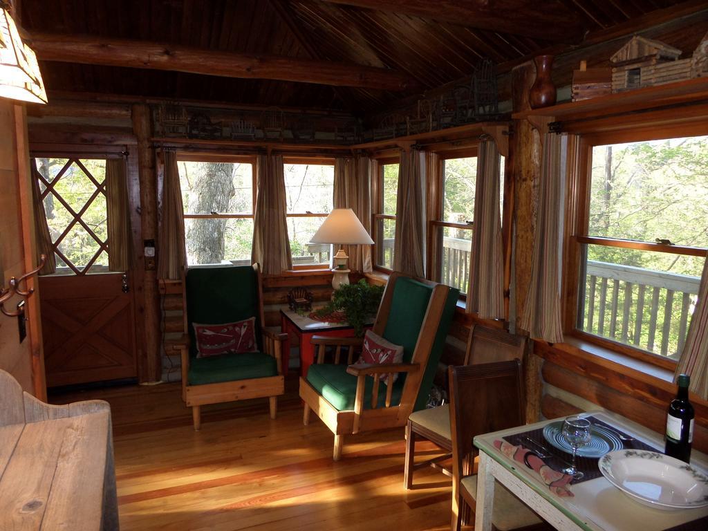 Lake Lucerne Treehouse Villa Eureka Springs Kültér fotó