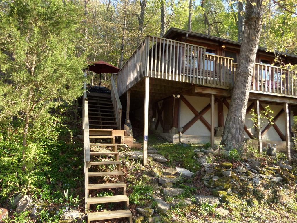Lake Lucerne Treehouse Villa Eureka Springs Kültér fotó